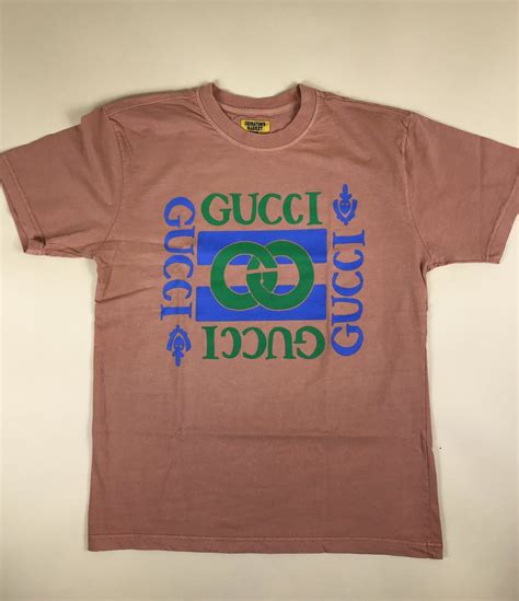 gucci fake t shirt|bootleg gucci shirt chinatown market.